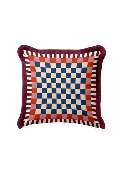 Geometrik Damalı Retro Ekose Saçaklı Yastık Kılıfı-eklektik Kare Desen Bordo Püsküllü Kırlent Kılıfı Serin Yörünge Mira Geometrik Damalı Retro Ekose Saçaklı Yastık Kılıfı-eklektik Kare Desen Bordo Püsküllü Kırlent Kılıfı Serin Yörünge Mira