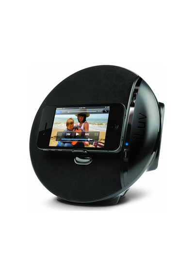 İluv Stereo 30-pin İpod/iphone İle Uyumlu Masaüstü Speaker Dock / 30 Pin Girişli Ve Aux Girişlidir