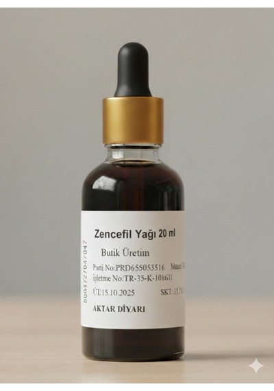 Zencefil Yağı 20 Ml Aktar Diyarı Diğer