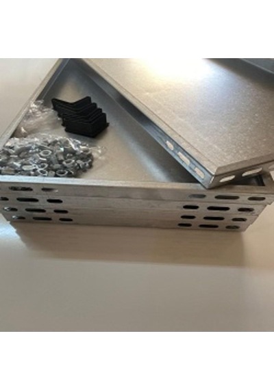 Burada 6 Katlı 31x93-200 Cm Galvaniz Çelik Raf. Depo, Kiler, Dosya Rafı -1.50 Mm Diğer
