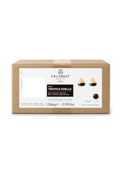 Callebaut Bitter Trüf Oluklu Bilye 1,36 Kg