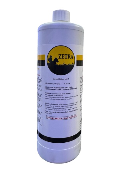 Zetra 1 Lt Çinkolu Gübre Çözeltisi