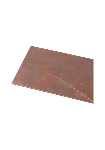 100x50mm Boşluklar Metal Levhalar Dikdörtgen Saf Bakır Levha El Sanatları, Elektrik Onarımları, Endüstri 1mm