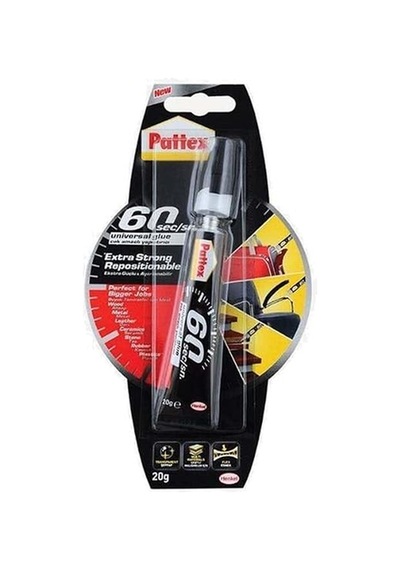 Tr 60 Saniye Universal Yapıştırıcı, 20g, Çok Amaçlı