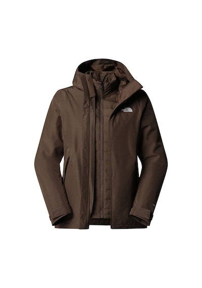 The North Face W Carto Mono Trıclımate Hooded Jacket Kadın Ceket Nf0a8d3d1oı1 Kahverengi