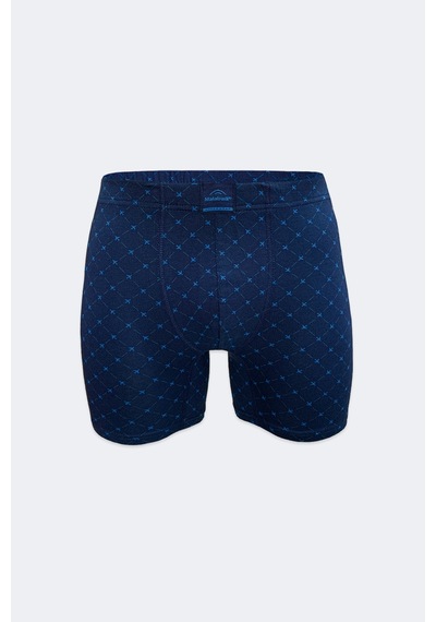 Malabadi Erkek Desenli 4 Lü Premium Collection Modal Uzun Boxer 4m250 Set-2