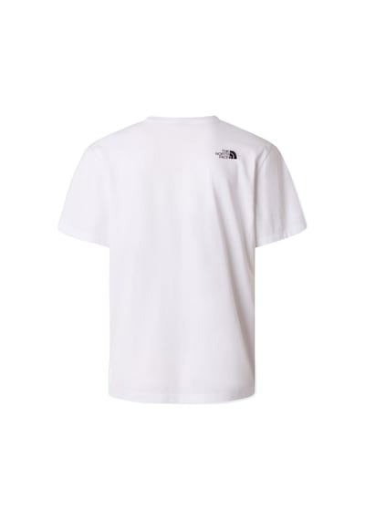 The North Face M Mountaın Logo Rlx Ss Tee-graphıc Erkek Tişört Nf0a8guufn41 Beyaz