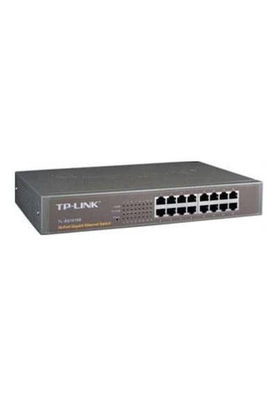 TP-Link Tl Sg1016D 16 Port 10 100 1000 Mbps Switch Çelik Kasa Rac
