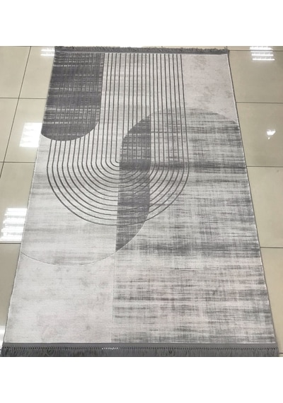 Padişah Halı Santo 75188 995 Serisi Akrilik Salon Oturma Yatak Odası Halısı Gri