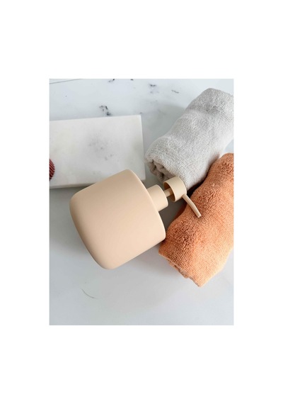 Buççin Online Mağaza Sıvı Sabunluk Porselen Somon Olisia Porselen Pembe Çok Renkli