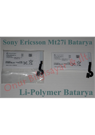 Sony Xperia Sola Mt27İ Batarya Pil Mt-27