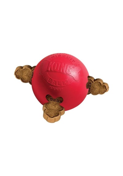 Kong Biscuit Ball Top Şeklinde Köpek Oyuncağı L