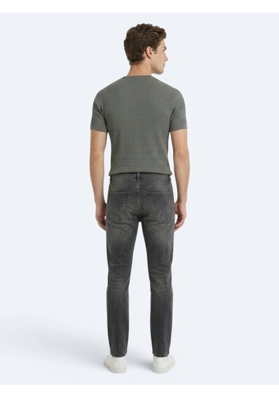 Kip Haki Regular Fit Denim %100 Pamuk Pantolon