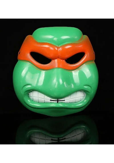 Ninja - 372 - Kaplumbağalar Maskesi - Csmo-tex - Michelangelo Maskesi