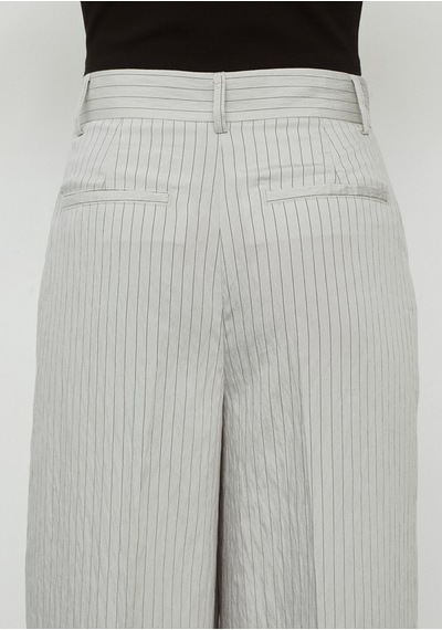 Mavi - Çizgili Gri Pantolon 1010780-87977 Gri