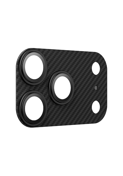 Apple Uyumlu   iPhone 17 Pro Max Benks Armorwarrior Serisi 600d Kevlar Kamera Lens Koruyucu Siyah