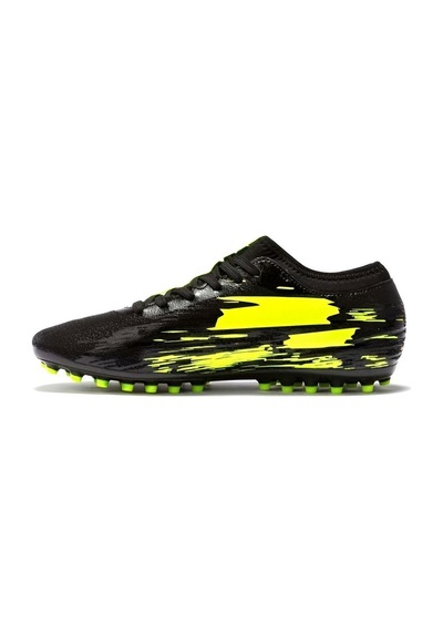 Joma Supercopa 2201 Black Fırm Ground Krampon Ve Halı Saha Ayakkabısı Sarı