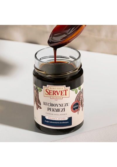 Servet Doğal Keçiboynuzu Pekmezi Harnup 400g