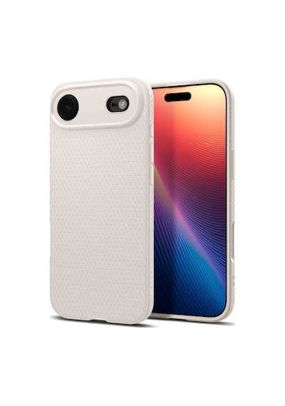 Spigen İphone Air İle Uyumlu Kılıf Liquid Air Hava Kanalı Teknolojisi Askeri Sınıf Koruma Dokulu Yüzey Kapak Natural Titanium Titanyum Spigen İphone Air İle Uyumlu Kılıf Liquid Air Hava Kanalı Teknolojisi Askeri Sınıf Koruma Dokulu Yüzey Kapak Natural Titanium Titanyum