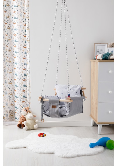 Babywho 2210 - Ahşap Çocuk Salıncak