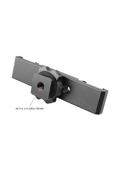 Pdx İkili Aksesuar Aparatı Hb-104 Cold Shoe Mikrofon Işık