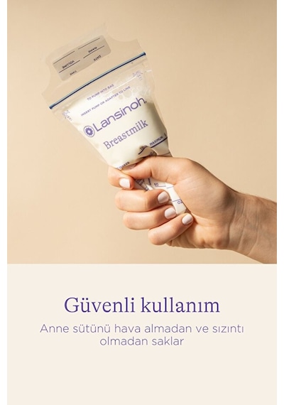 Lansinoh® Anne Sütü Saklama Poşetleri 50 Adet