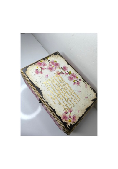 Hediyelik Kutu Mücevher Takı Kutusu Pembe - 685505998