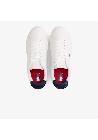 Tommy Hilfiger Archive' 98 Kadın Beyaz Spor Ayakkabı En0en02815 Mavi