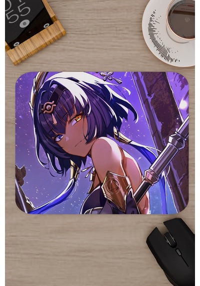 Candace Genshin Impact Anime Gacha V2 - 22x18 Gaming Mouse Pad Fare Altlığı