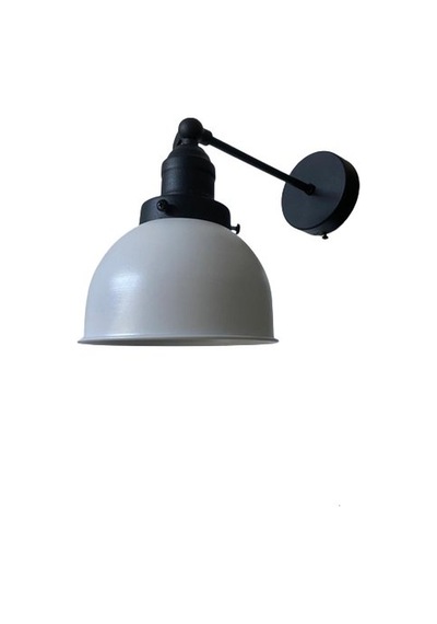 Rsylight Retro Metal Dekoratif Akrobatik Rustik Siyah Beyaz Mafsallı Duvar Aplik