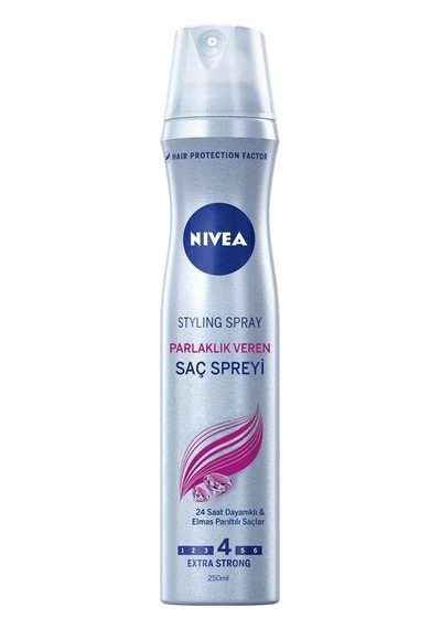 Nıvea Parlaklık Veren Saç Spreyi, 250 Ml