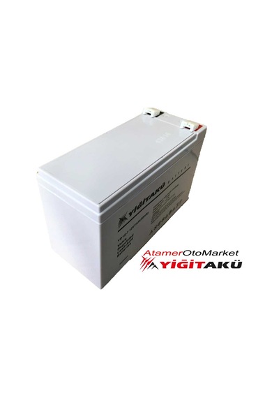 12v 7 Ah-amper Kuru Tip Agm Ups Akü Yd12-7 Yiğit Akü