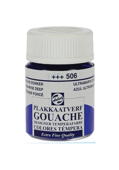 Gouache Jar 16ml Guaj Boya, Ultramarine Deep 506 8712079055431