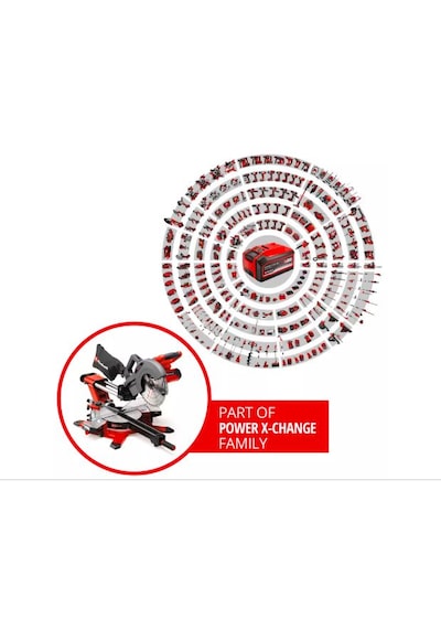 Einhell TE-SM 36/10 L Li - Solo Akülü Gönye Testere (Akü ve Şarj Hariç) - 4300885