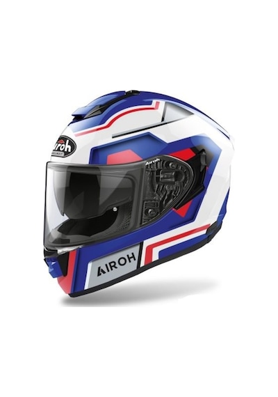 Airoh St.501 Square Mavi Kırmızı Gloss Kask