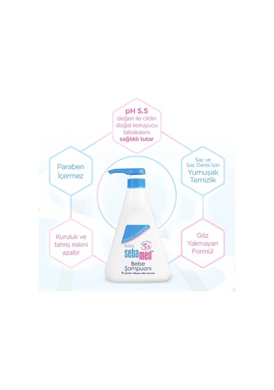 Sebamed Bebek Şampuanı 250ml Yeni Doğan 6 Lı Set