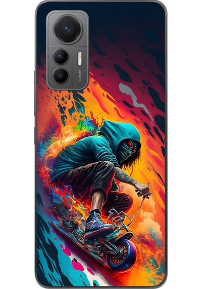 Xiaomi Mi 12 Lite Uyumlu Şeffaf Kılıf Aesthetic 5 Tasarımlı