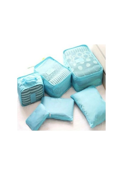 Lb Bebek Anne Hastane Çantası Düzenleyici Organizer 6 Parça Set Çok Renkli