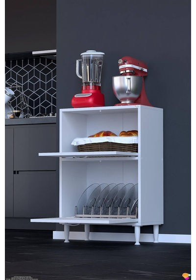 Gaye Çok Amaçlı 2 Kapaklı Dolap 55x87x32 Cm Banyo Mutfak Çocuk Odası Düzenleyici Kiler Beyaz Gaye Çok Amaçlı 2 Kapaklı Dolap 55x87x32 Cm Banyo Mutfak Çocuk Odası Düzenleyici Kiler Beyaz