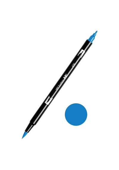 Tombow Grafik Firça Uçlu Kalem Cyan 476