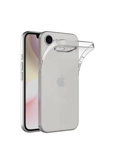 Newface Apple İphone 16e Kılıf Lüx Şeffaf Silikon