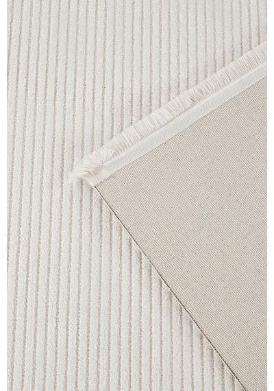 Woolhome Rozali 6001 Krem Akrilik Modern Salon Halısı Krem