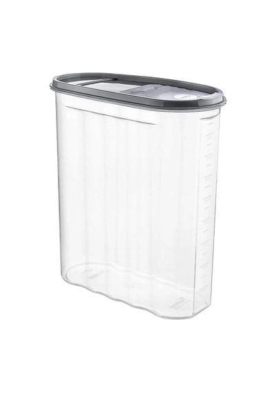 4 Litre Renkli Kapaklı Su/hava Geçirmez Kiler/erzak Saklama Kabı/plastik Kilitli Plastik Çok Renkli Diğer