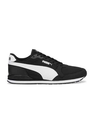 Puma St Runner V3 Mesh Erkek Siyah Spor Ayakkabı 38464001 Siyah Beyaz Siyah - Beyaz