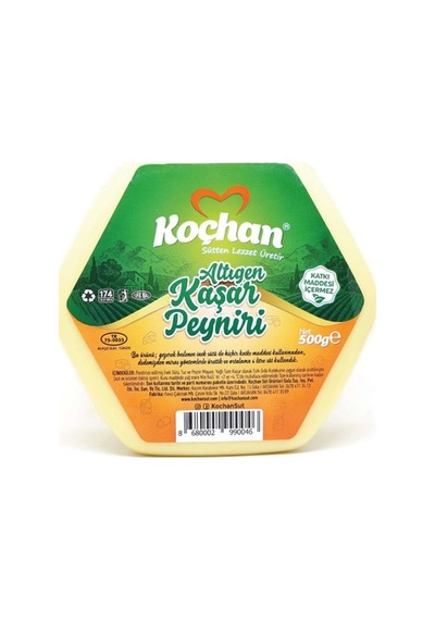 Koçhan Altıgen Kaşar Peyniri 500 G