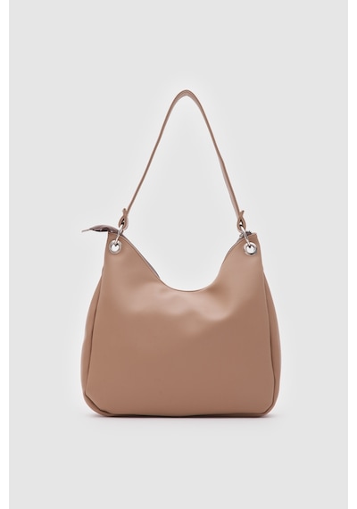Shule Bags Valerie Oval Omuz Çantası Vizon Vizon