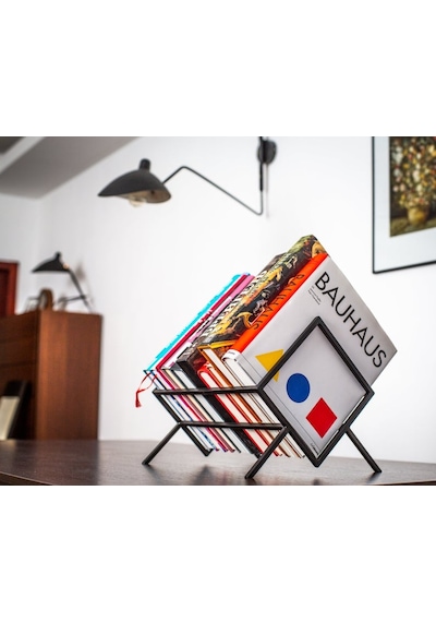 Masa Üstü Raf Düzenleyici. Metal Kitap Organizatörü