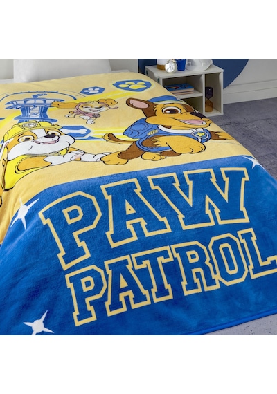 Lisanslı Paw Patrol Unıted Tek Kişilik Battaniye 000000001500218701 Çok Renkli