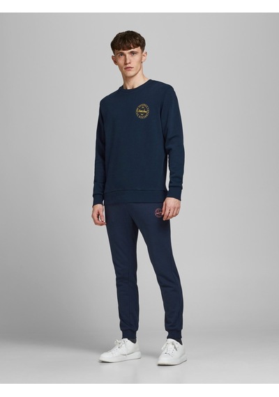 Jack & Jones Lastikli Paça Lacivert Erkek Eşofman Altı 12165322