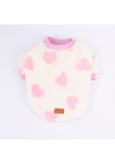 Cortina Sweet Sweat Peluş Köpek Kıyafeti Kedi Kıyafeti Köpek Sweati